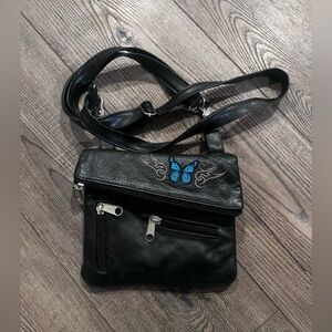 Bikers have rights leather riding bag purse